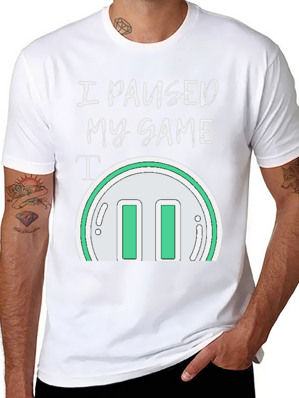 I Paused My Game T-Shirt - Gamer Apparel
