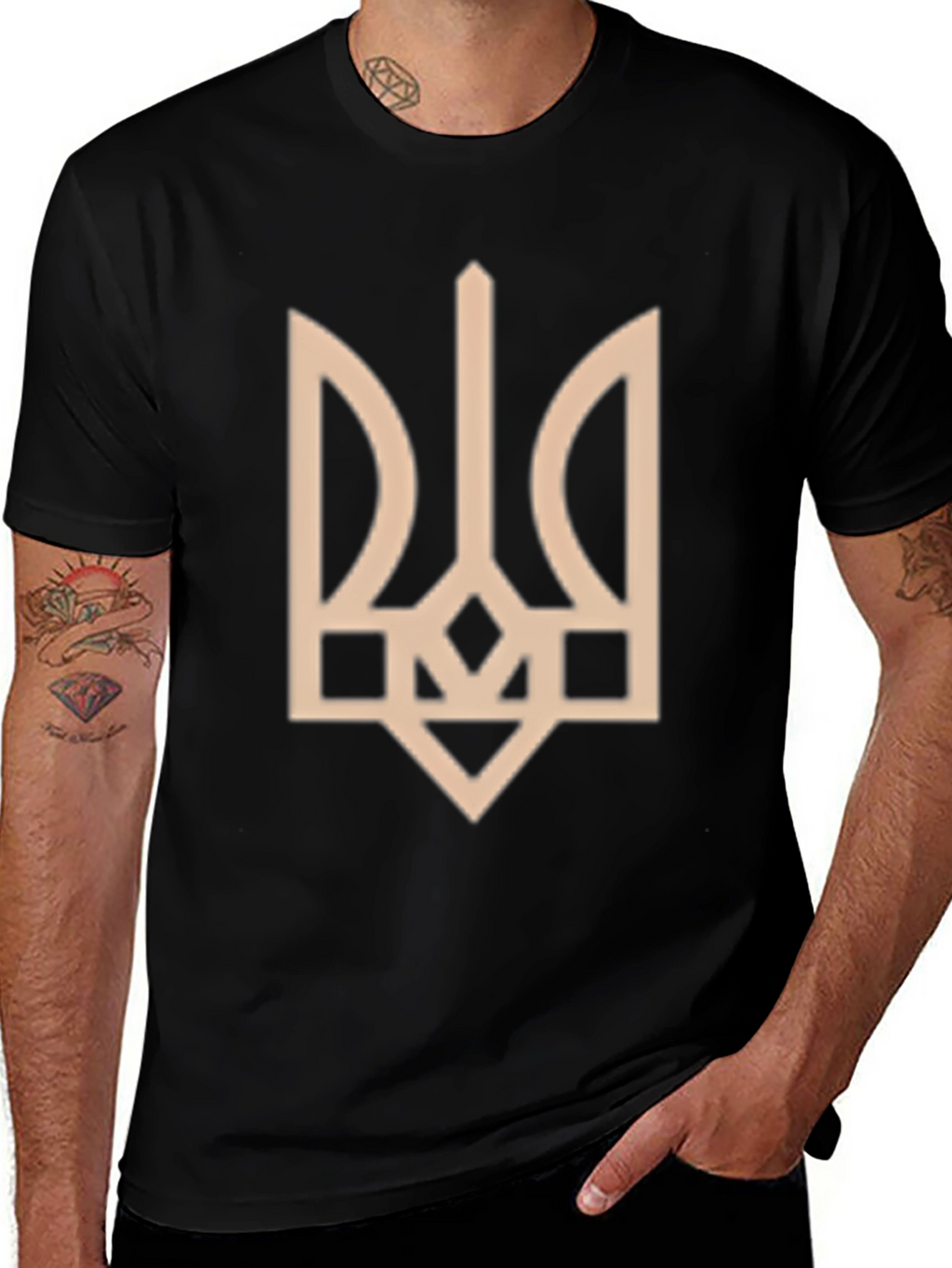 Ukrainian Trident T-Shirt - Symbol of Freedom