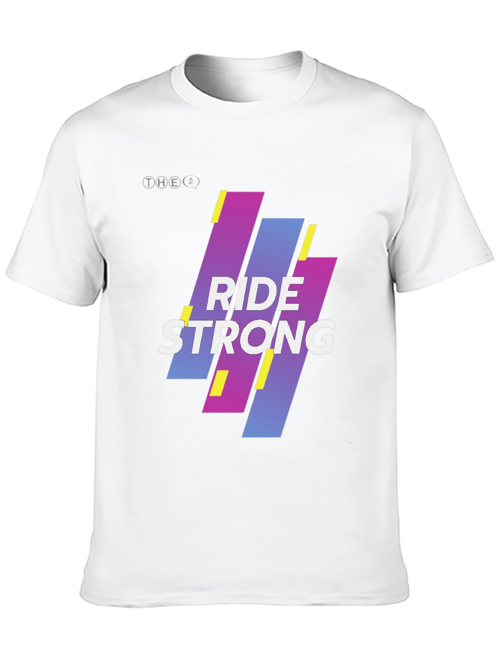 Ride Strong Graphic Tee - Black Cotton Blend