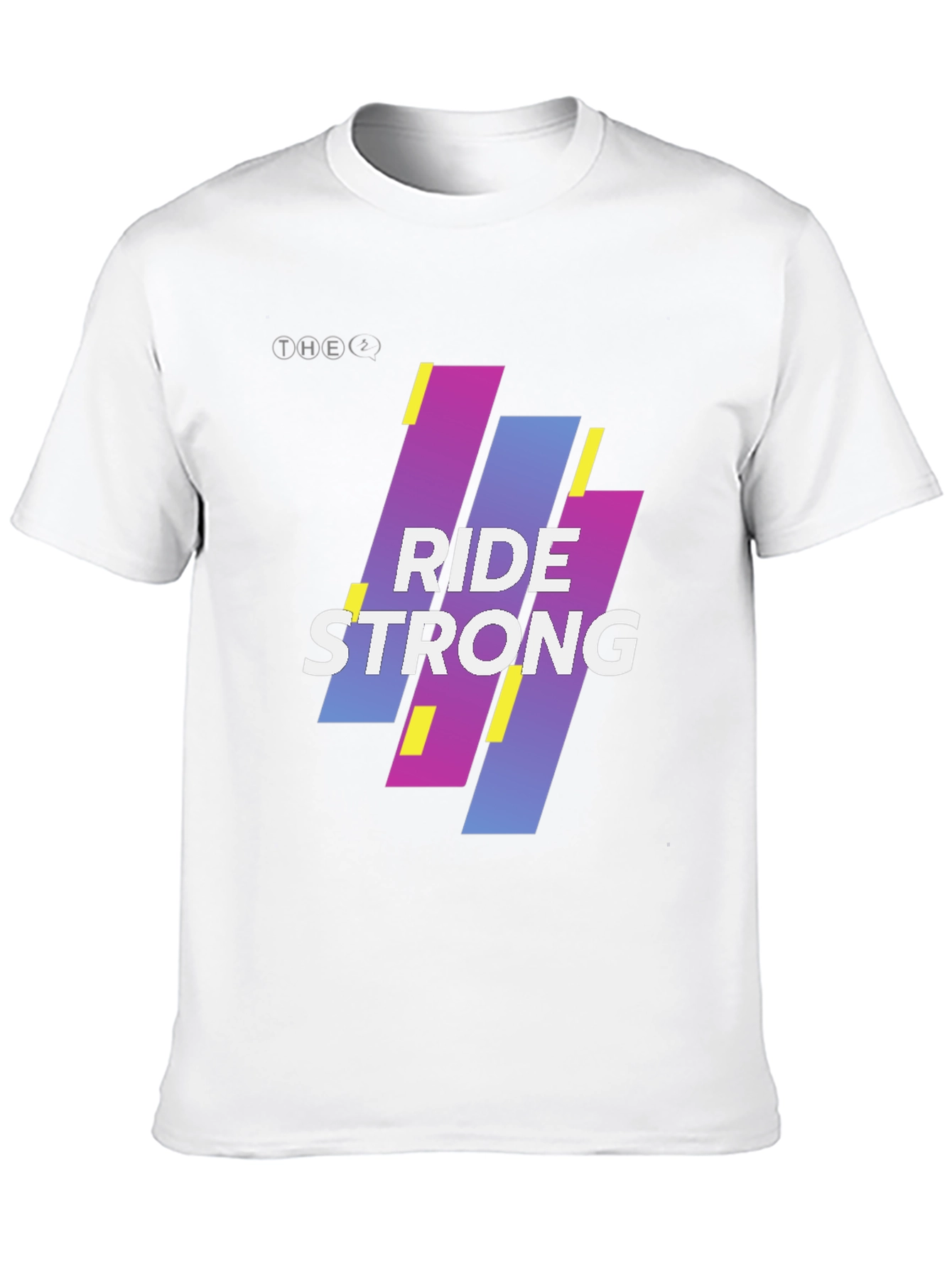 Ride Strong Graphic Tee - Black Cotton Blend