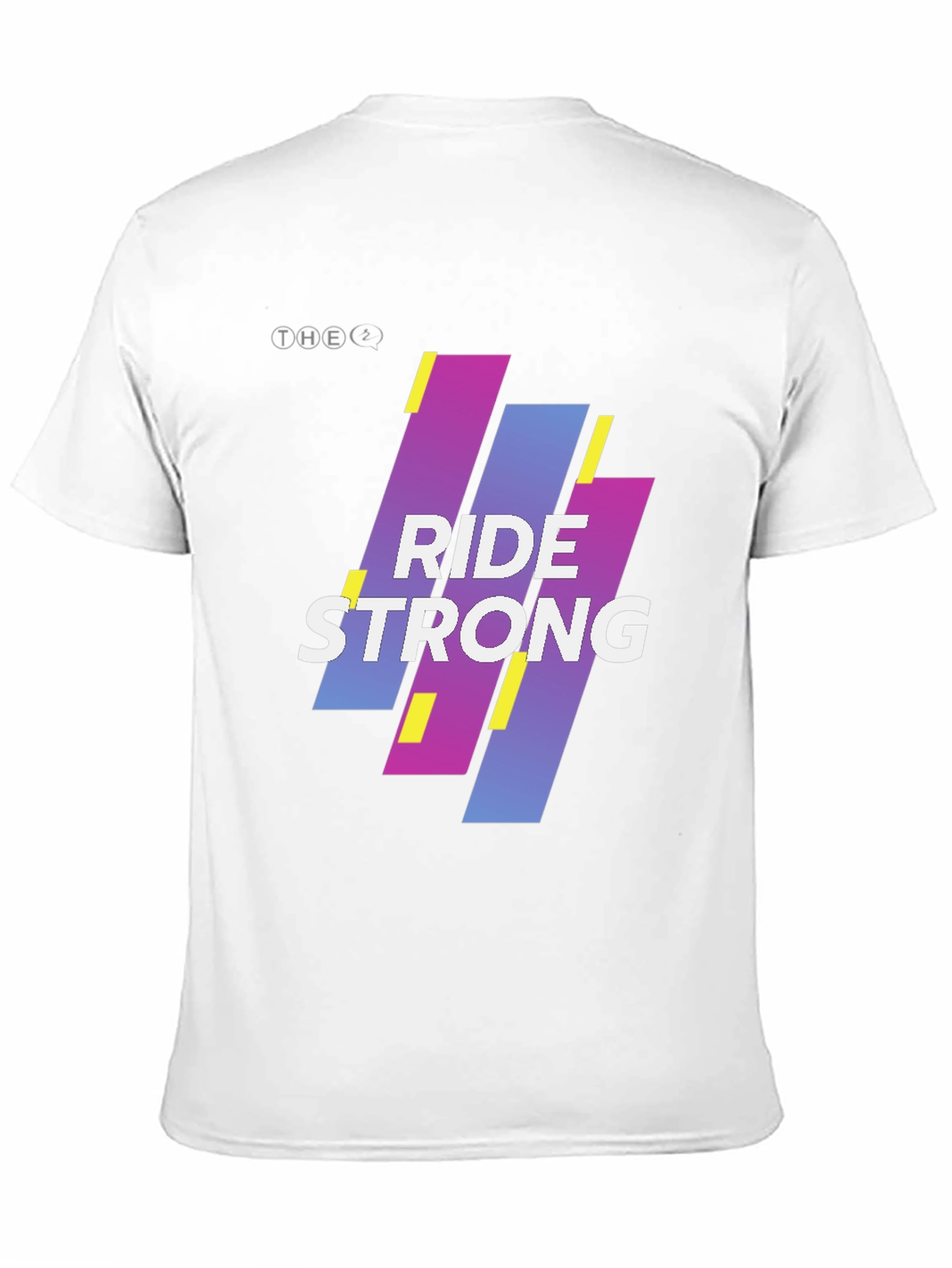 Ride Strong Graphic Tee - Black Cotton Blend
