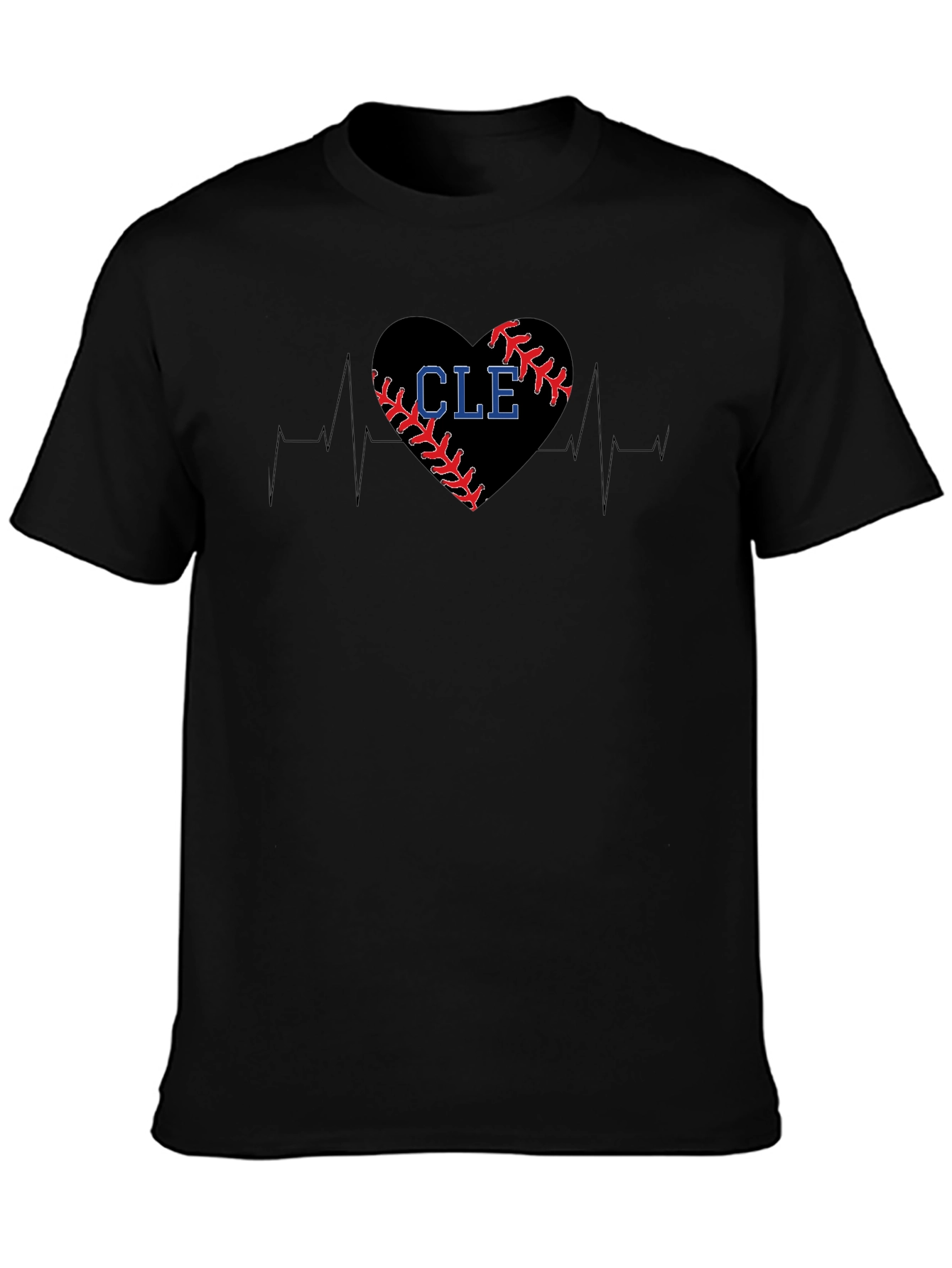 CLE Baseball Heartbeat T-Shirt