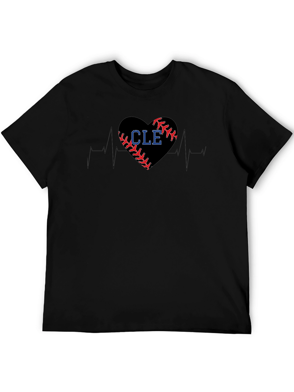 CLE Baseball Heartbeat T-Shirt