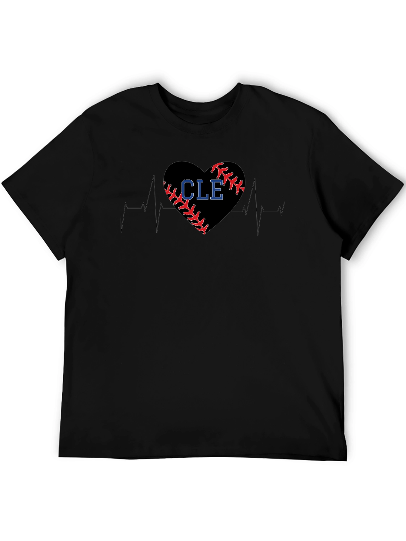 CLE Baseball Heartbeat T-Shirt