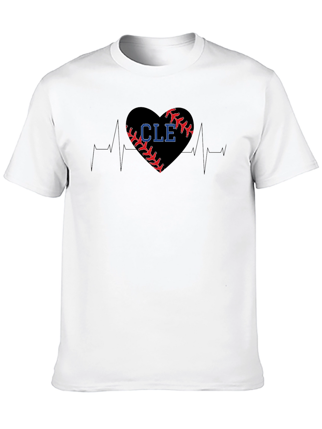 CLE Baseball Heartbeat T-Shirt