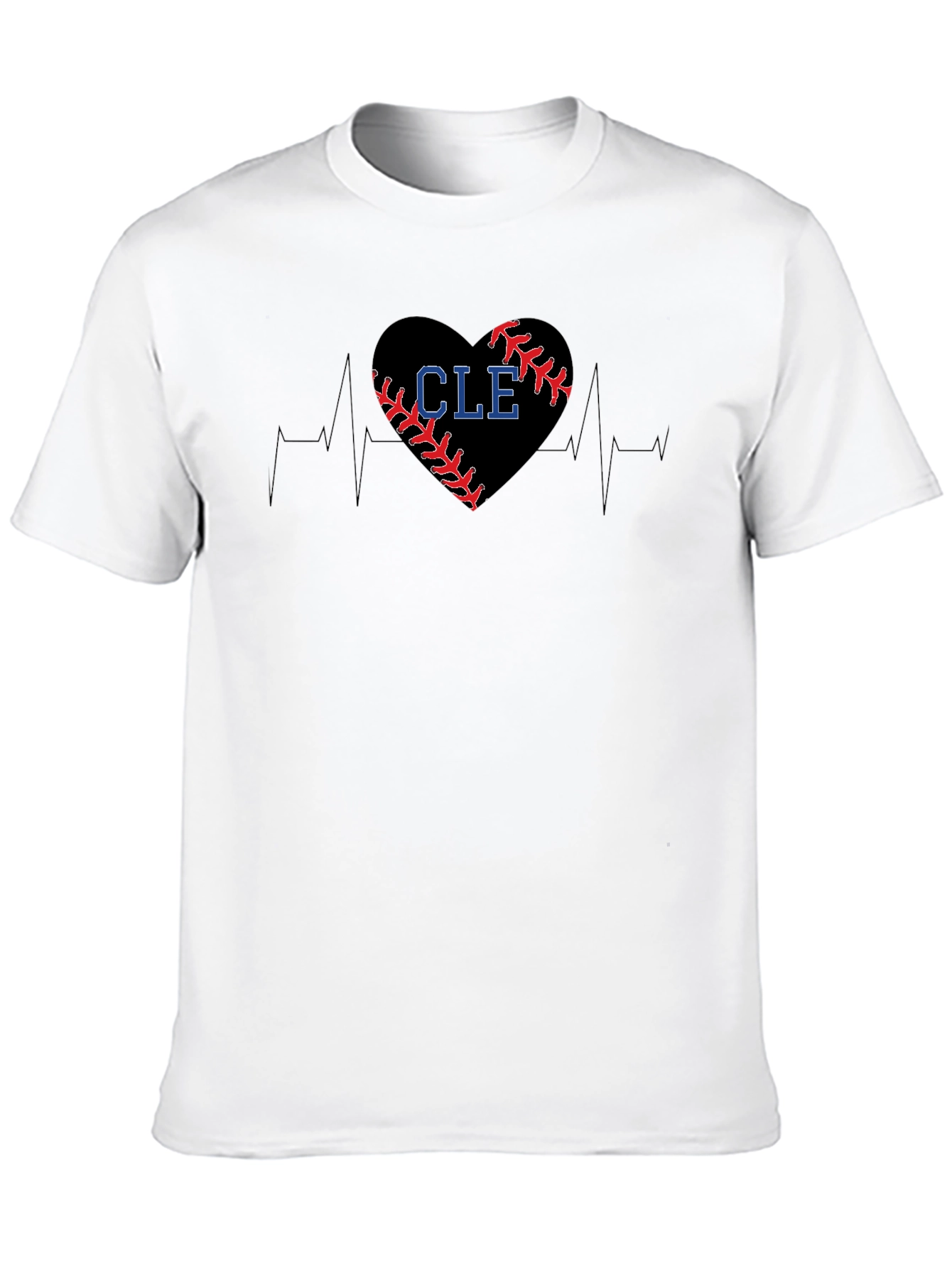 CLE Baseball Heartbeat T-Shirt