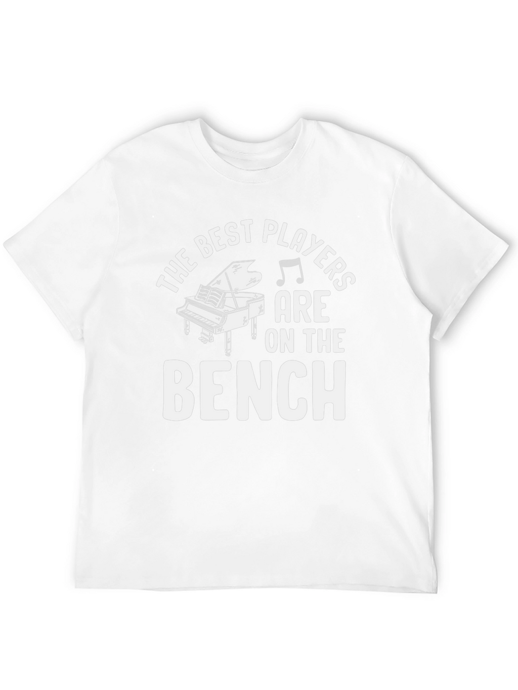 Best Players On The Bench Piano Music T-Shirt