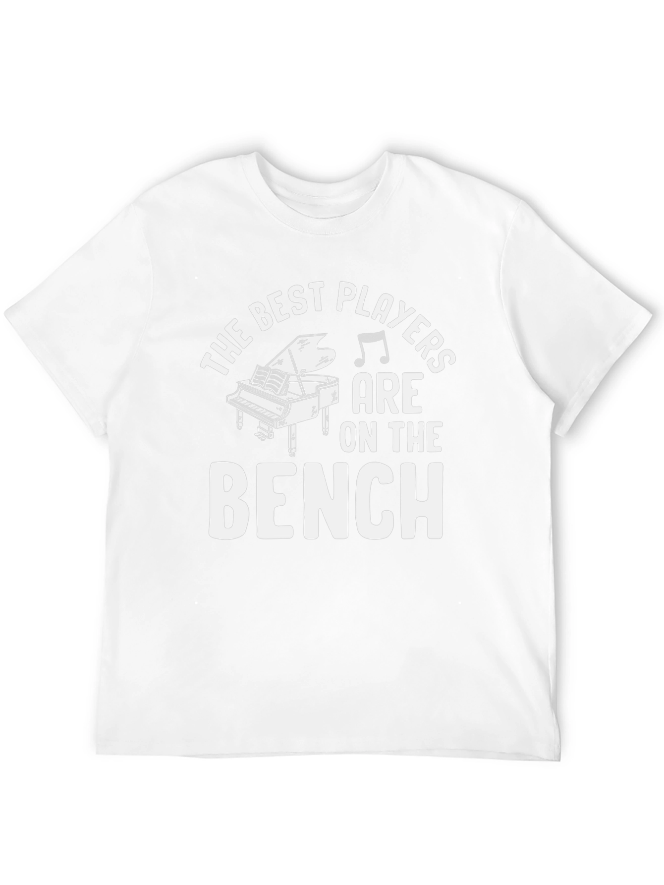 Best Players On The Bench Piano Music T-Shirt