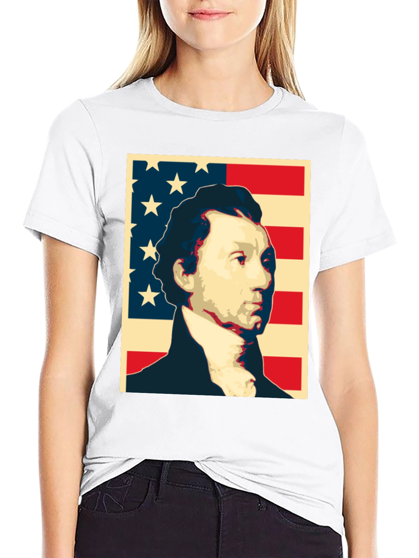 Patriotic Graphic T-Shirt - American History Design