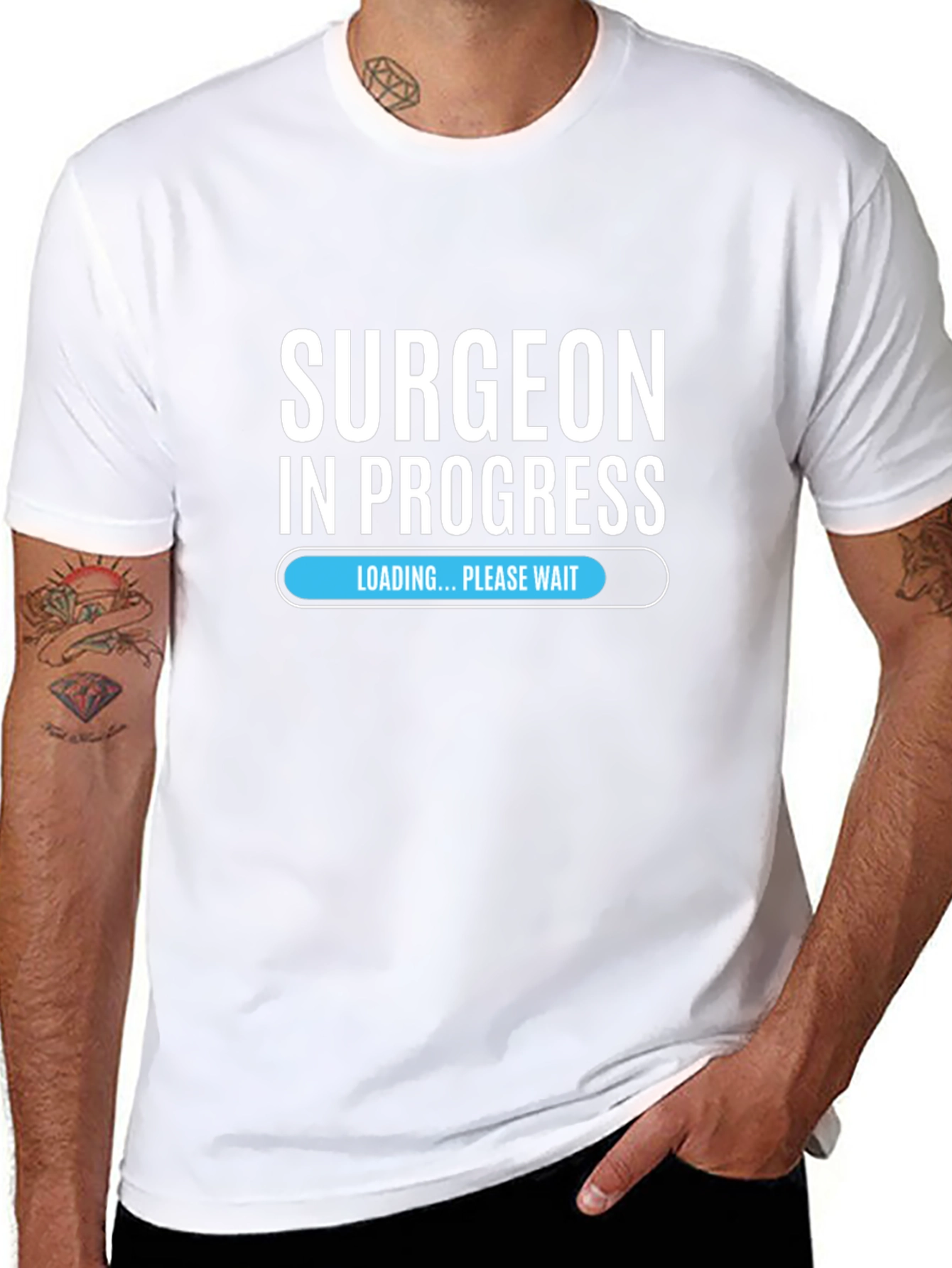Surgeon in Progress Black T-Shirt