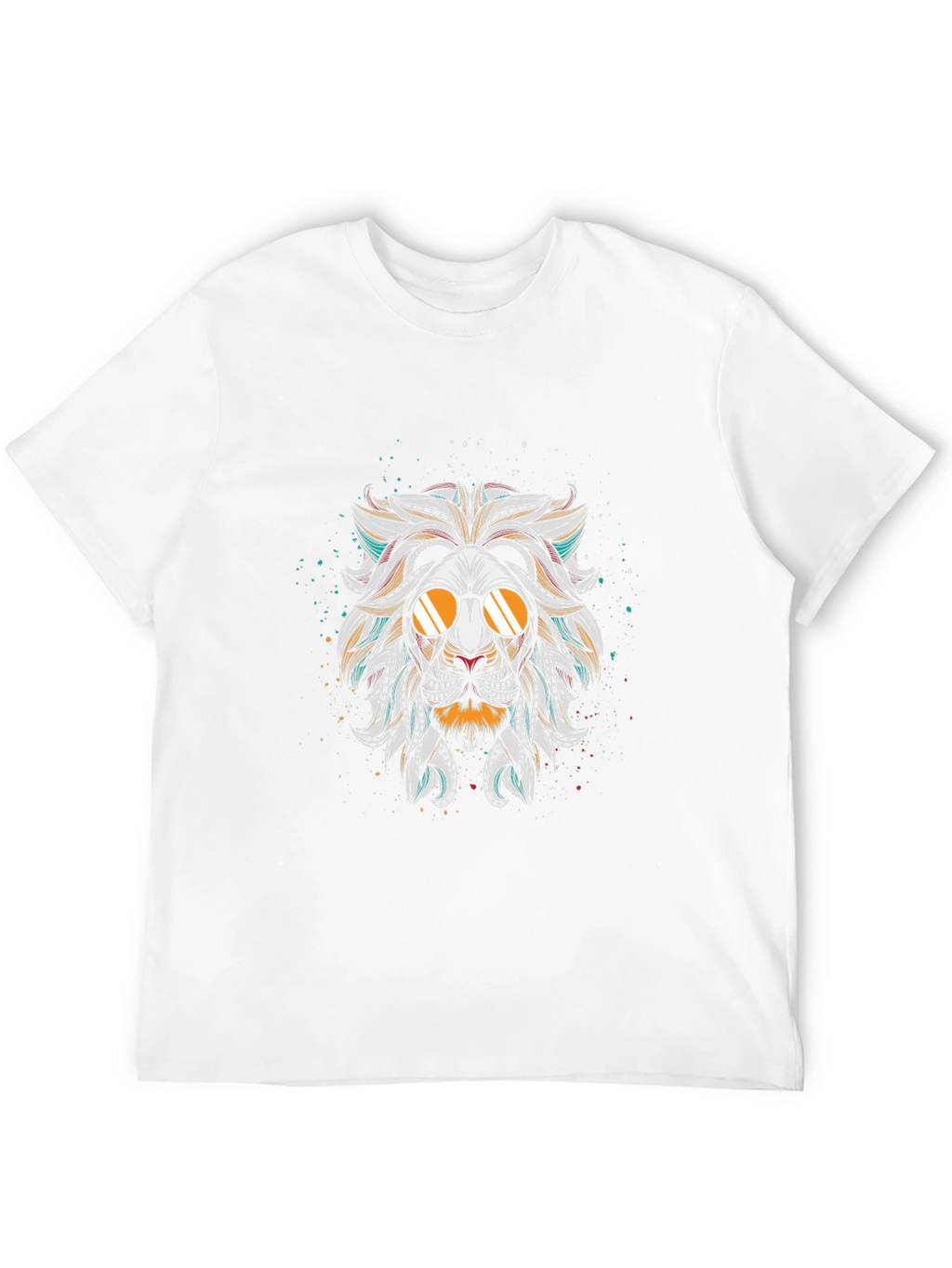 Cool Lion Graphic Black T-Shirt
