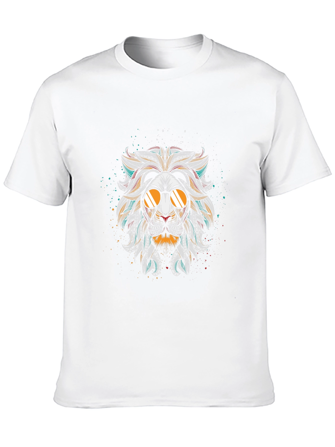 Cool Lion Graphic Black T-Shirt