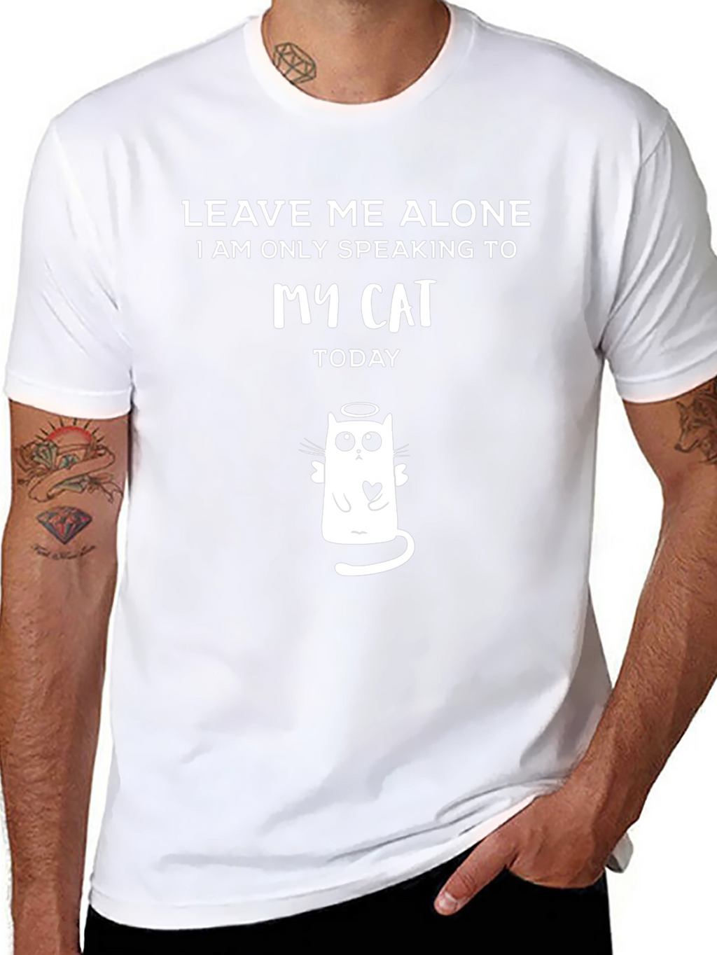 Leave Me Alone My Cat T-Shirt