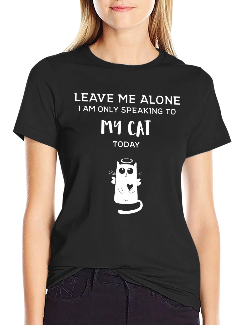 Leave Me Alone My Cat T-Shirt