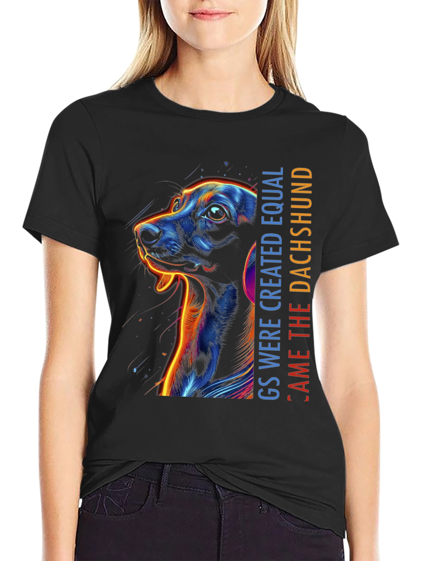 Dachshund Lover T-Shirt - All Dogs Created Equal