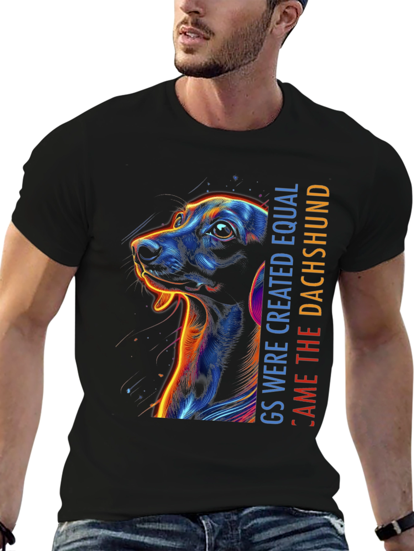 Dachshund Lover T-Shirt - All Dogs Created Equal