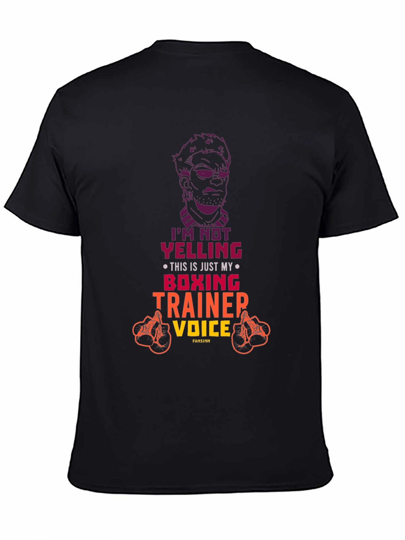 Boxing Trainer Voice T-Shirt - Funny Gym Workout Tee