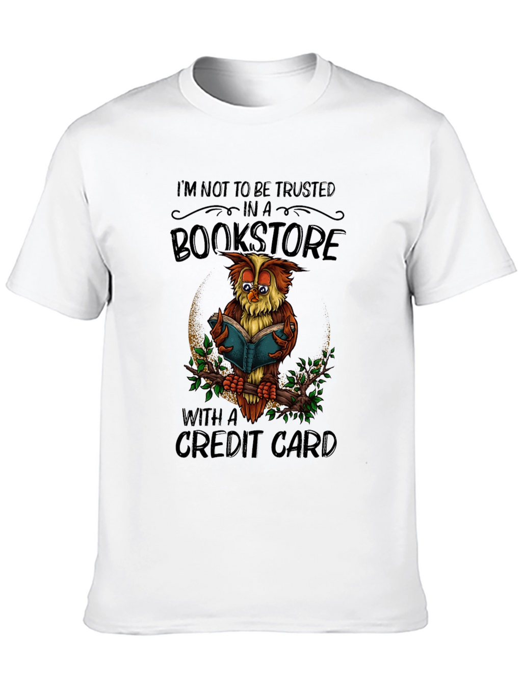 Bookstore Owl Graphic Tee