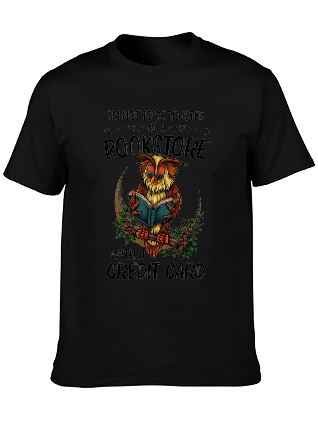 Bookstore Owl Graphic Tee