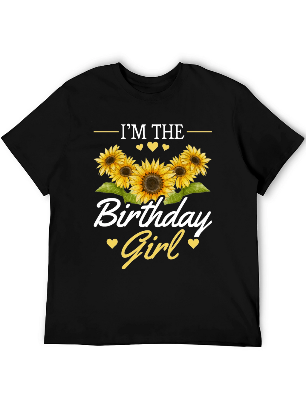 Birthday Girl Sunflower Graphic Tee