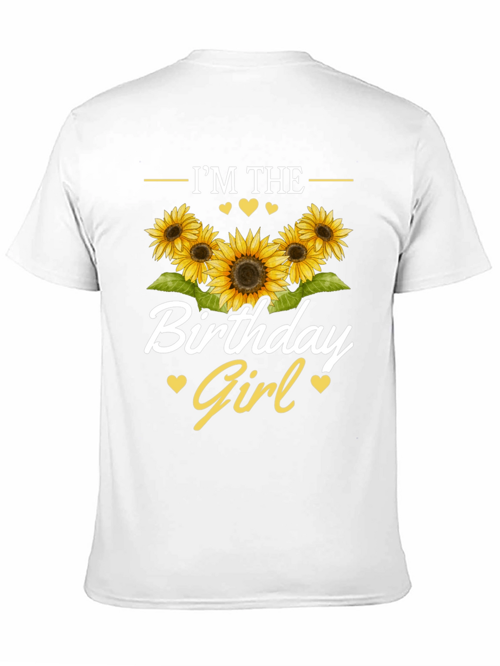 Birthday Girl Sunflower Graphic Tee
