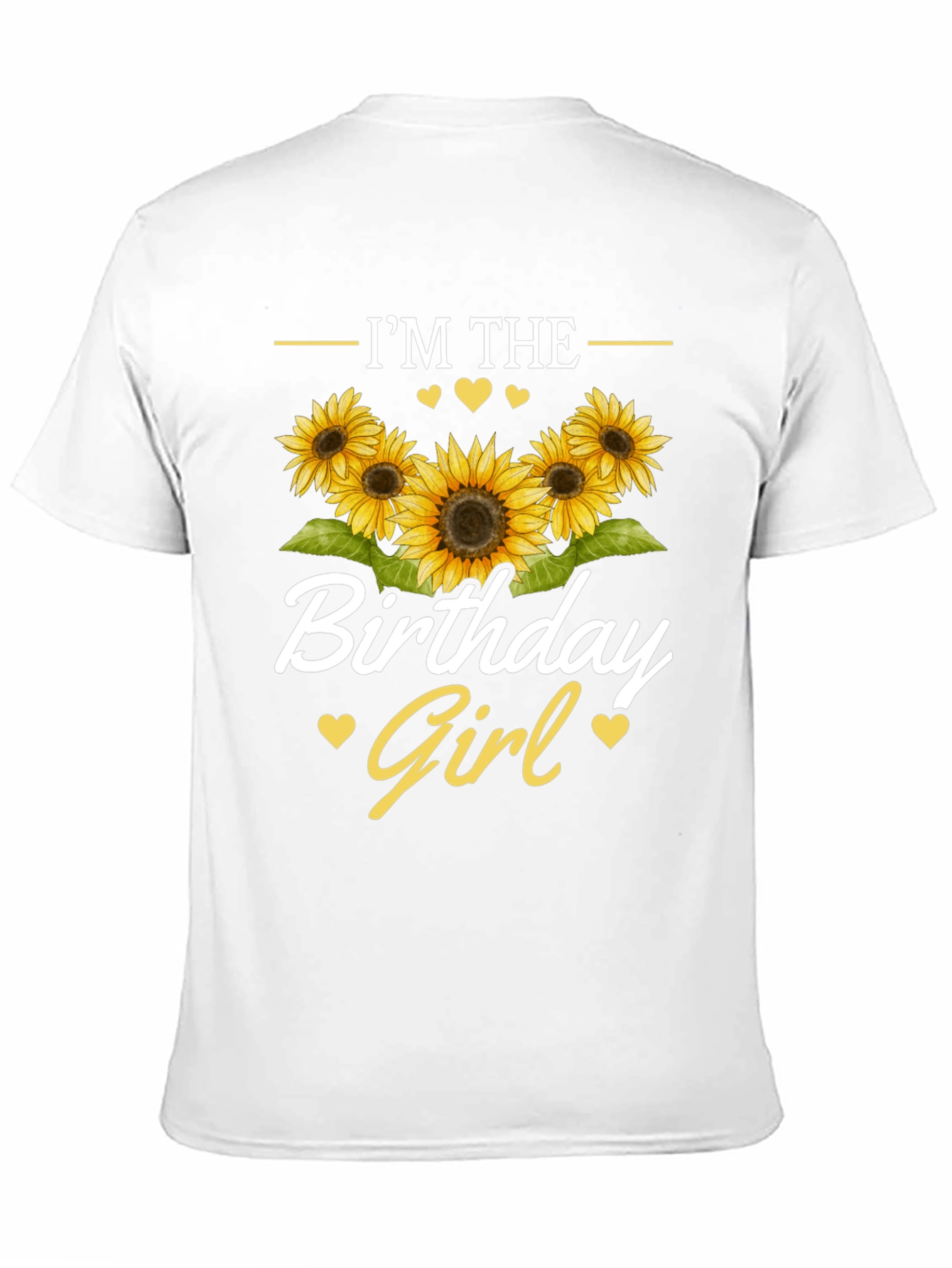 Birthday Girl Sunflower Graphic Tee