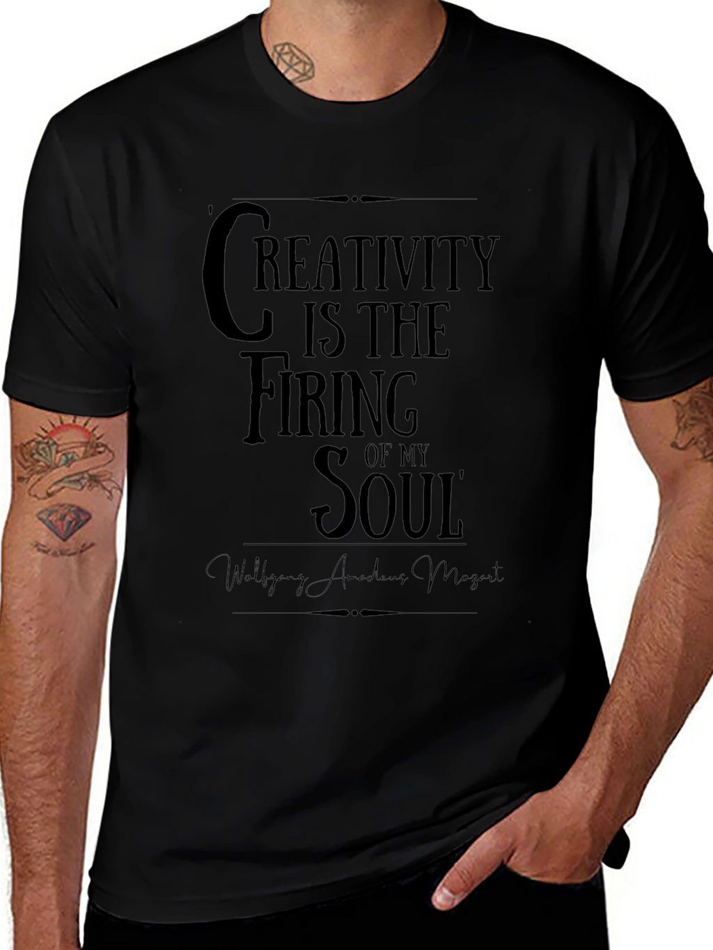 Creativity is the Firing of My Soul T-Shirt