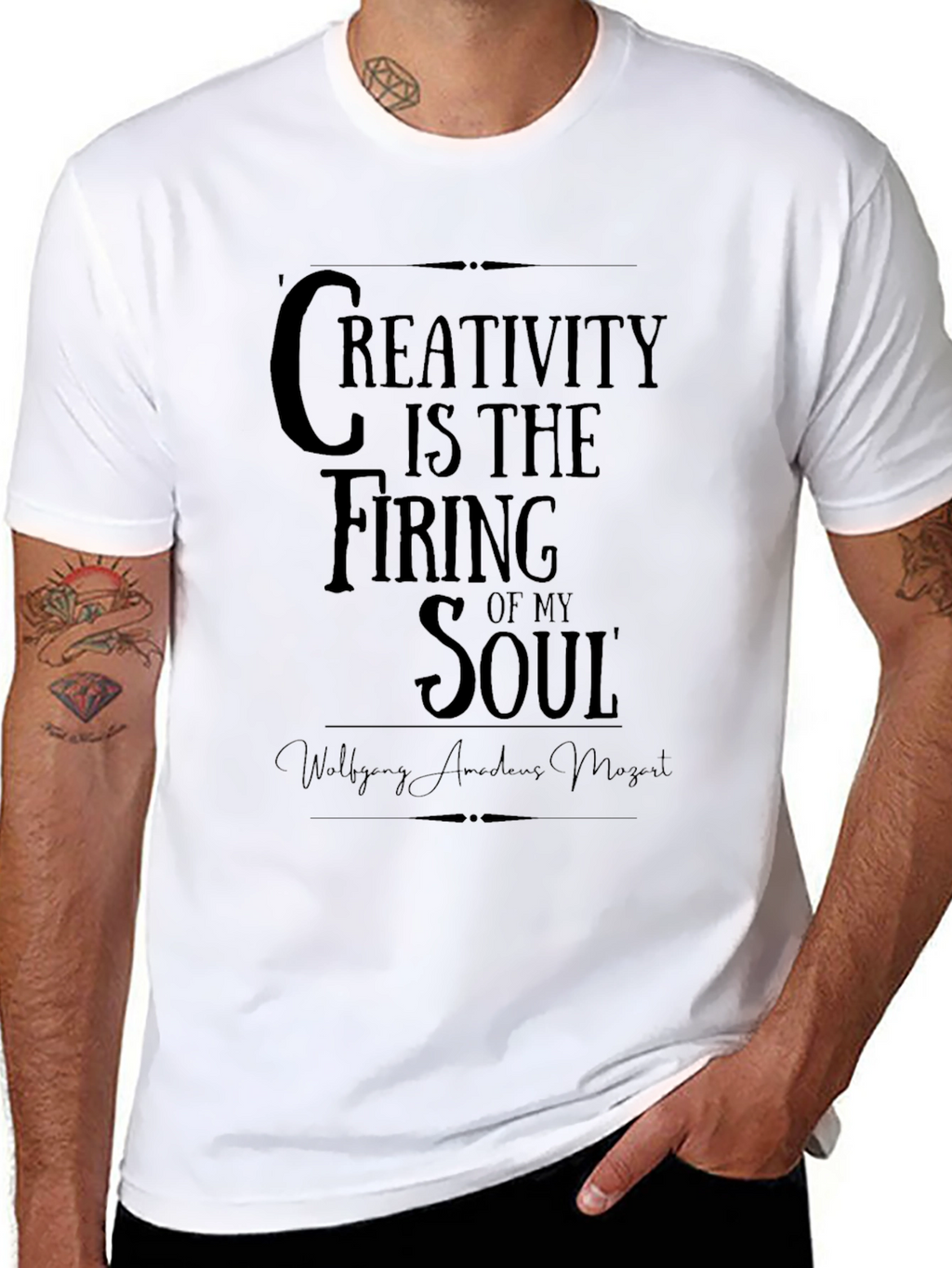 Creativity is the Firing of My Soul T-Shirt
