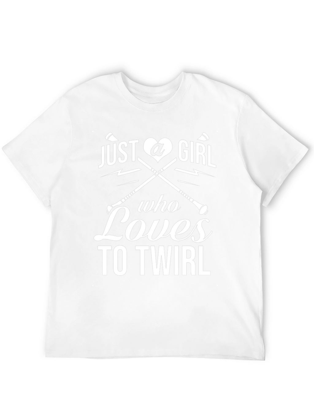 Just a Girl Who Loves to Twirl Black T-Shirt