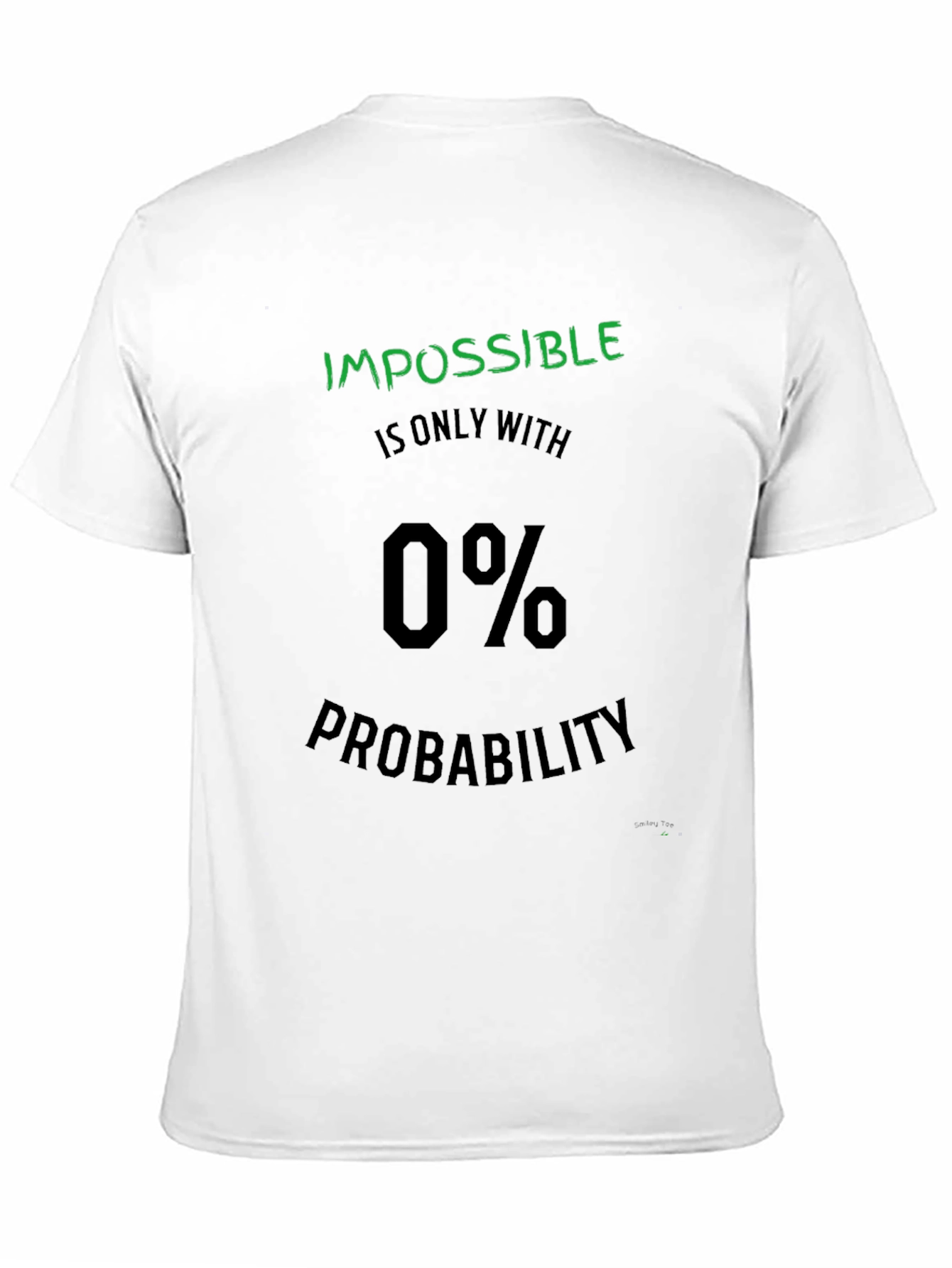 Impossible 0% Probability Graphic Tee - Mens