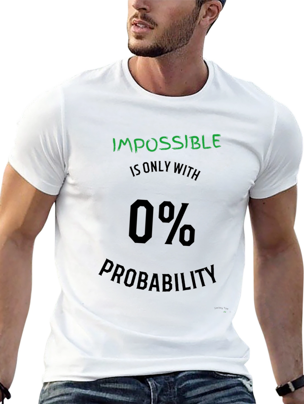 Impossible 0% Probability Graphic Tee - Mens