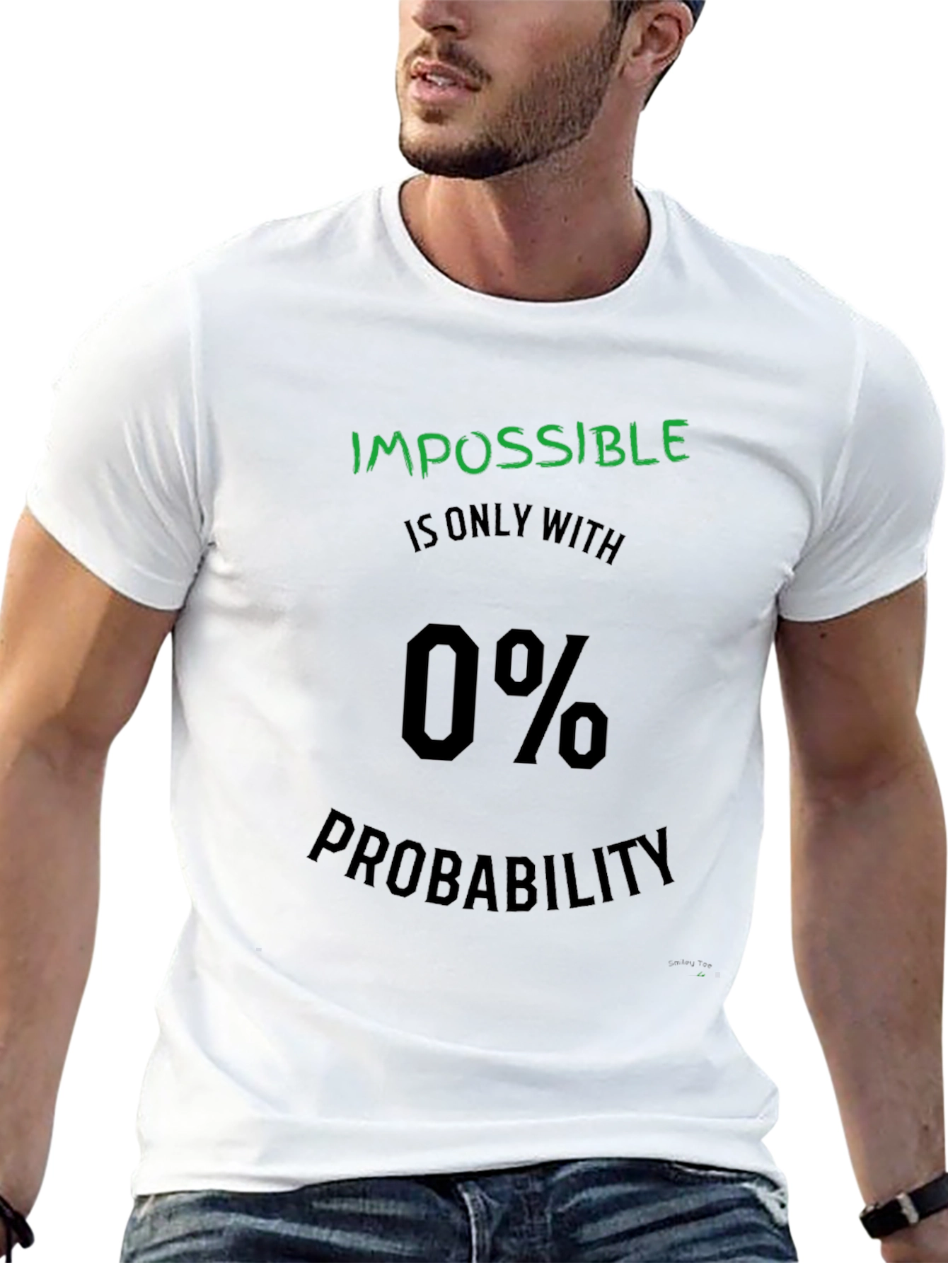 Impossible 0% Probability Graphic Tee - Mens