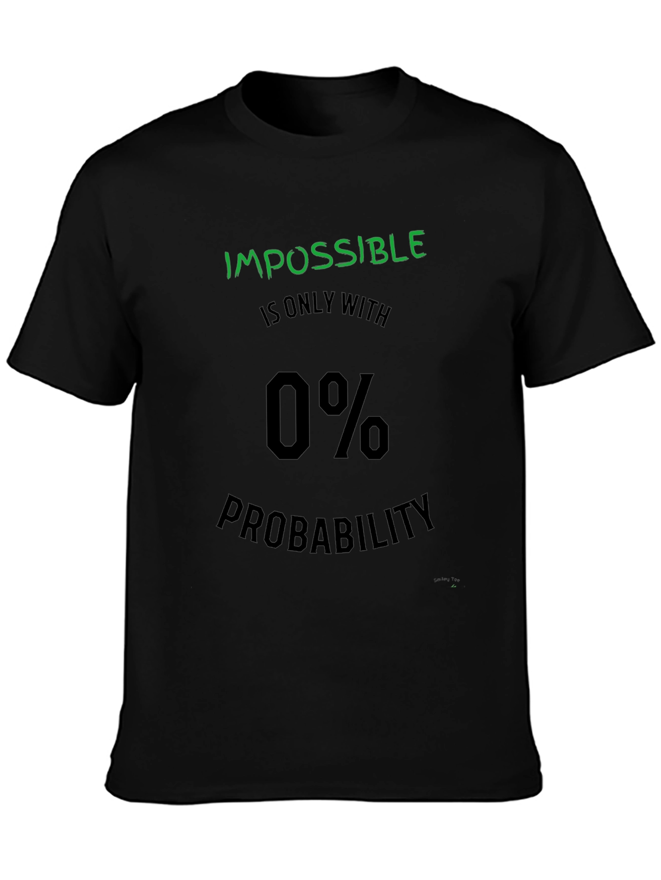 Impossible 0% Probability Graphic Tee - Mens