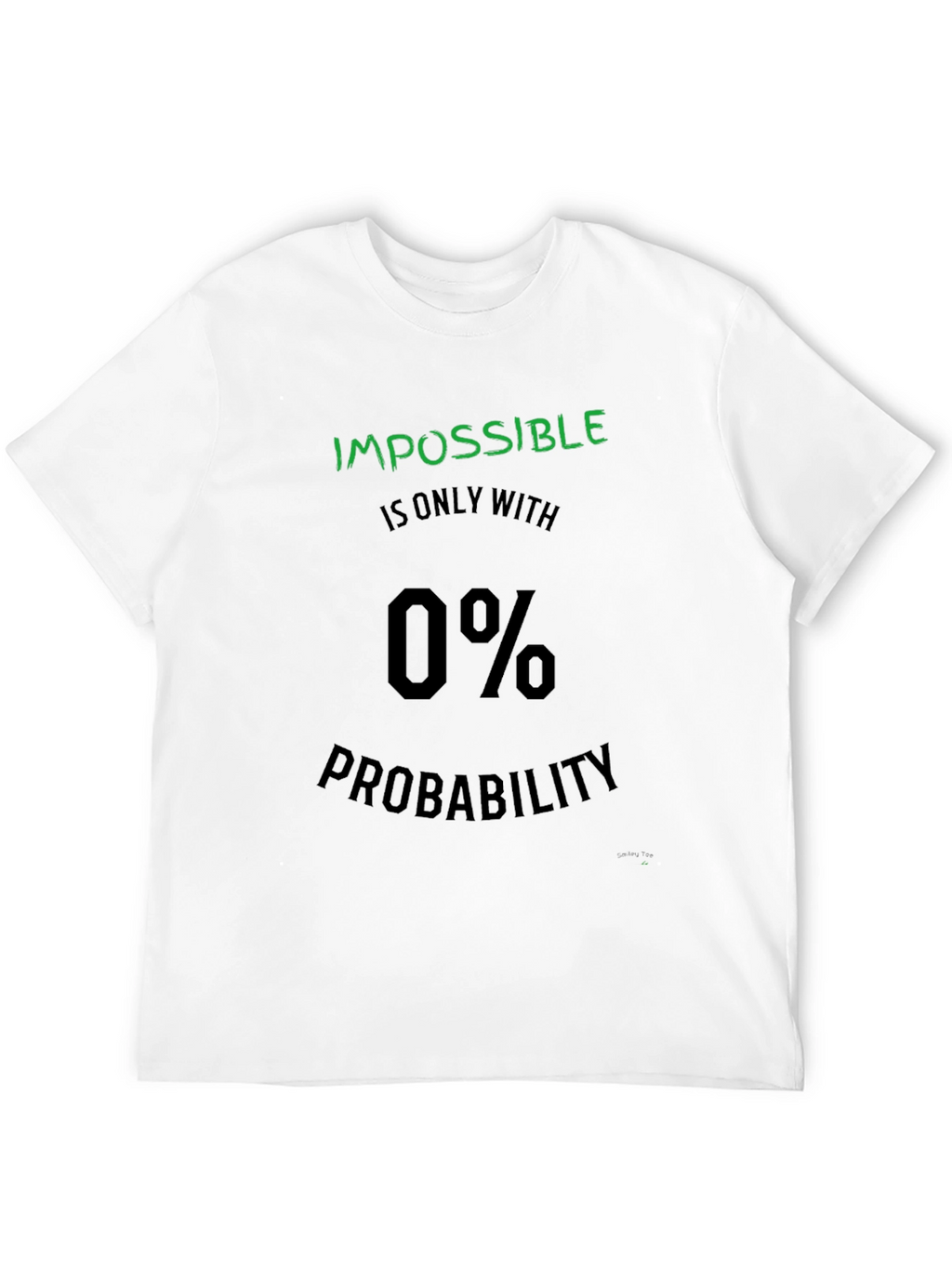 Impossible 0% Probability Graphic Tee - Mens