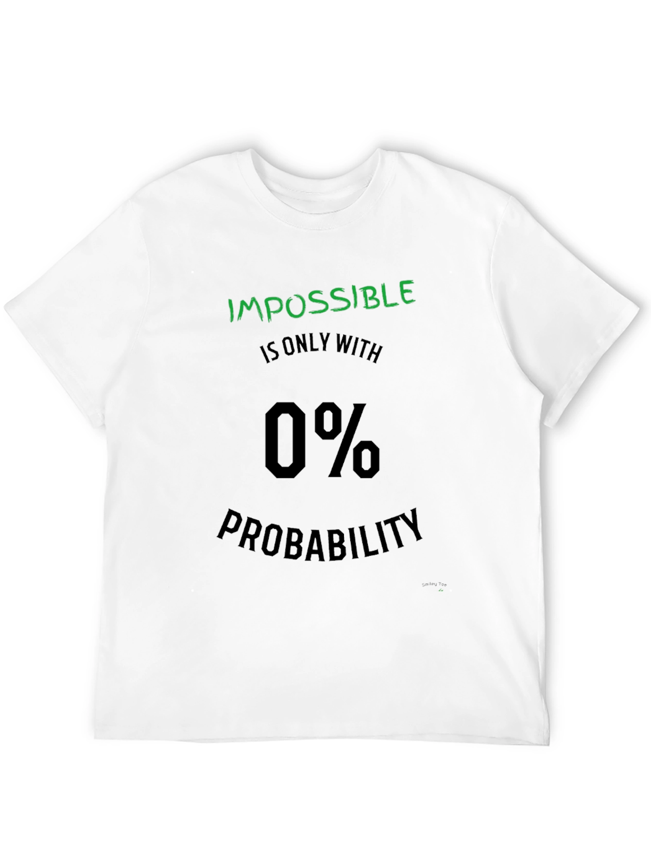 Impossible 0% Probability Graphic Tee - Mens