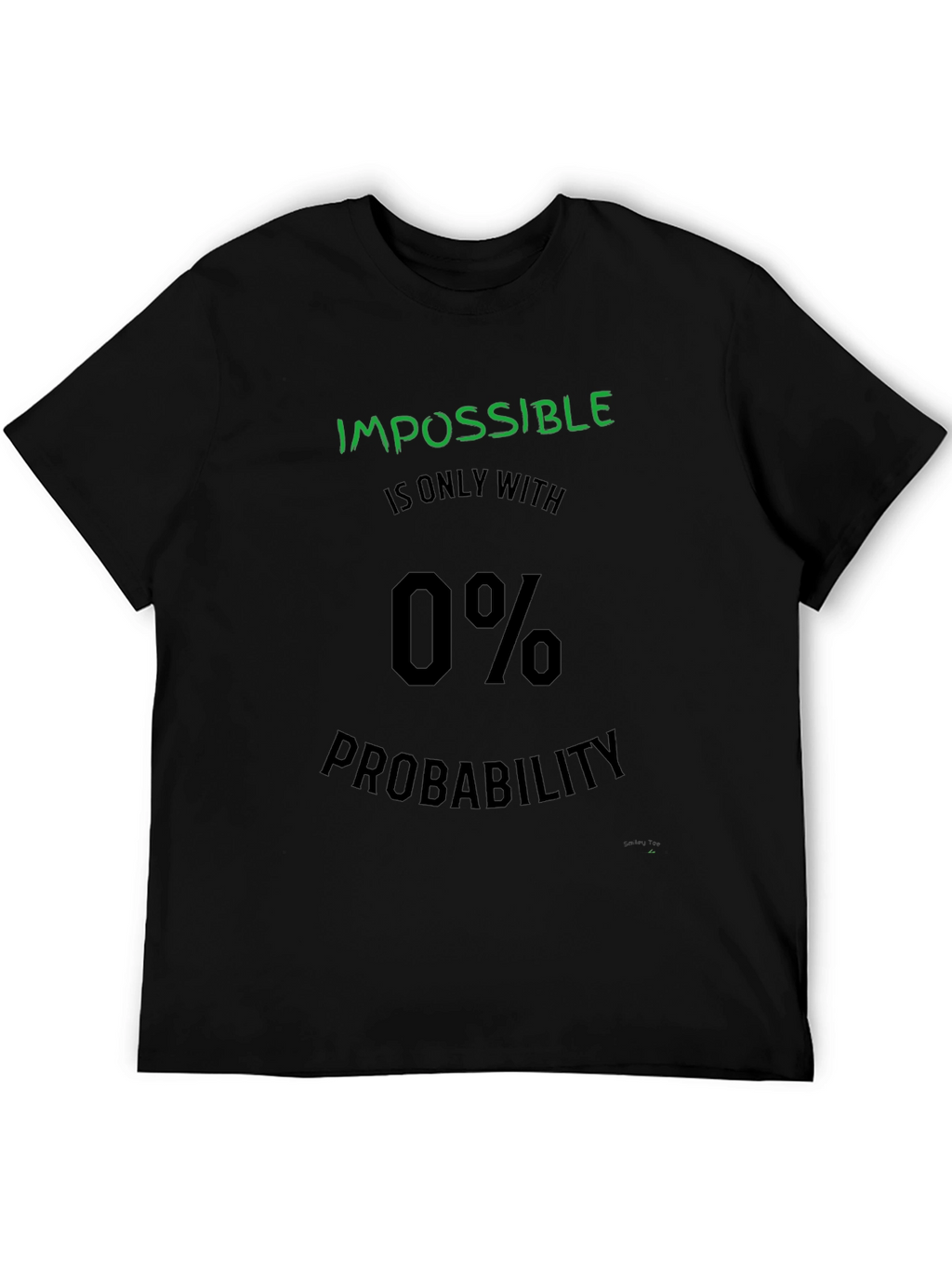 Impossible 0% Probability Graphic Tee - Mens