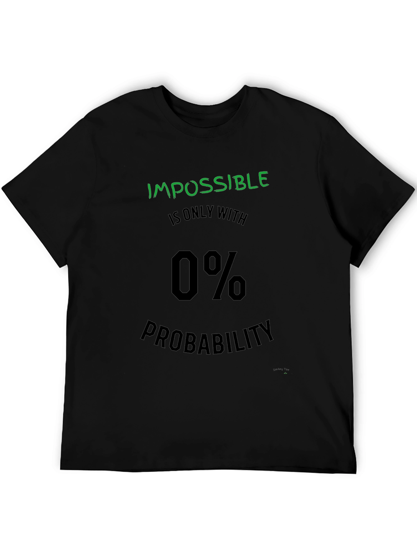 Impossible 0% Probability Graphic Tee - Mens