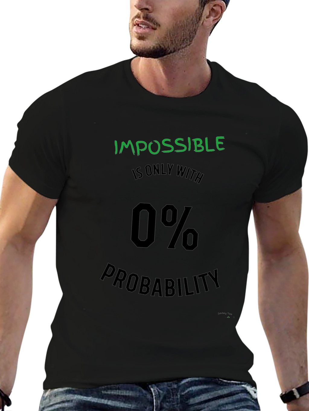 Impossible 0% Probability Graphic Tee - Mens