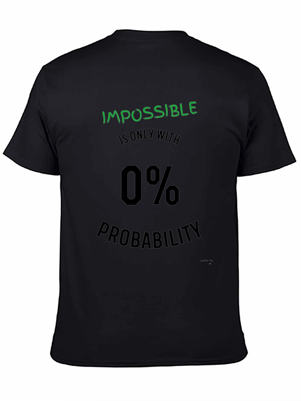 Impossible 0% Probability Graphic Tee - Mens