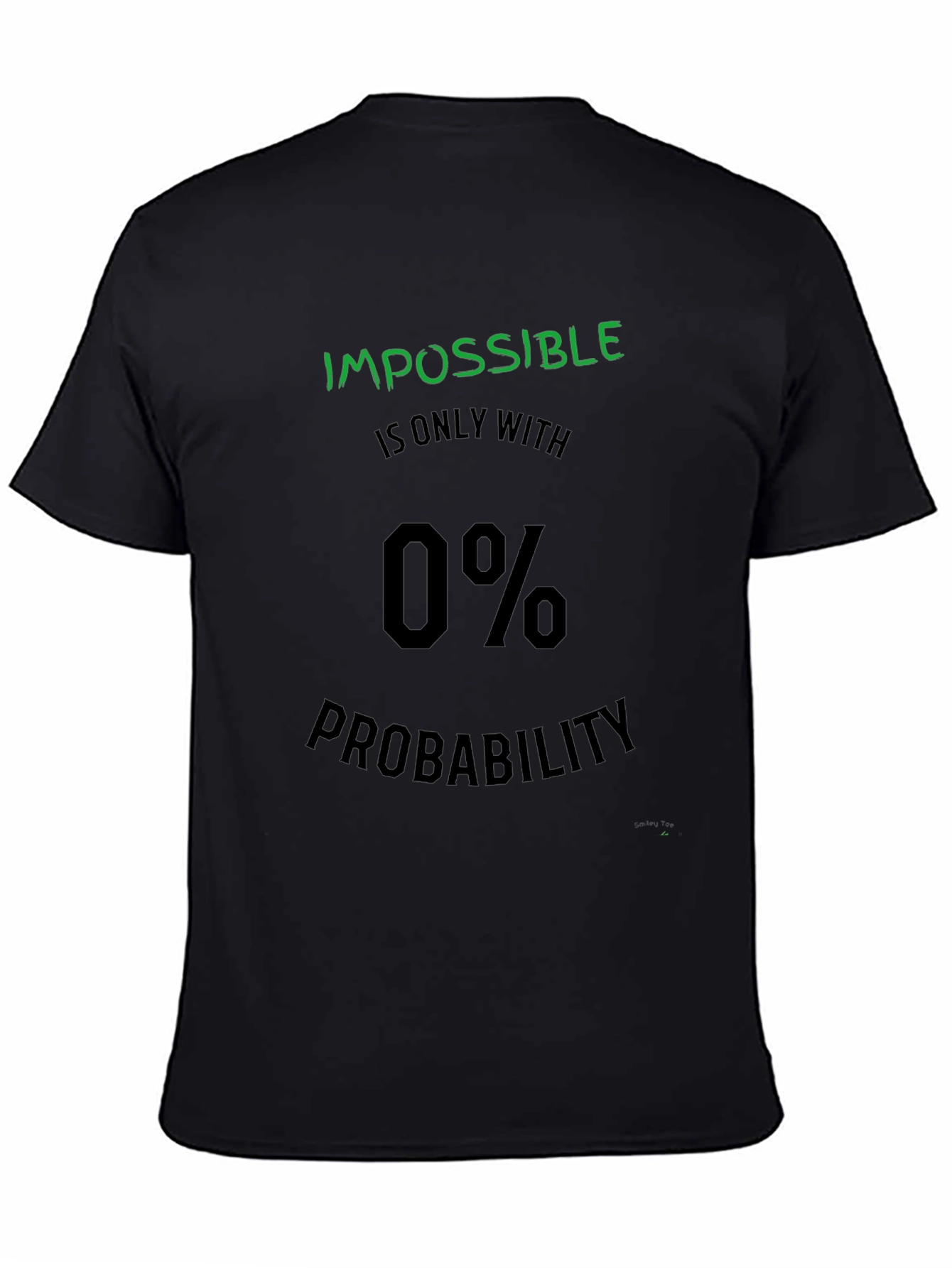 Impossible 0% Probability Graphic Tee - Mens