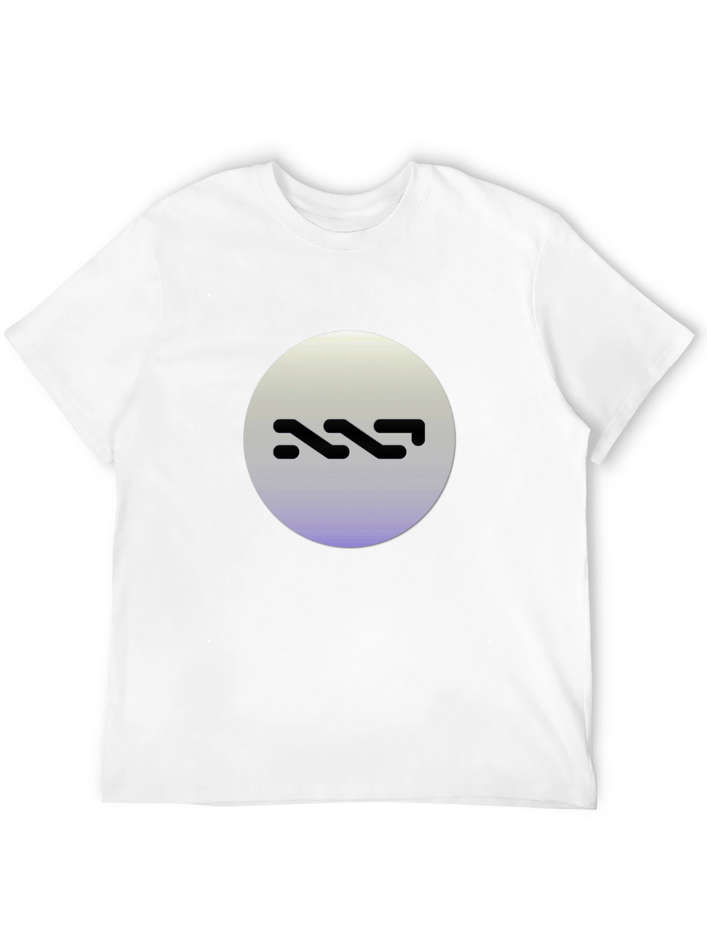 Abstract Logo Black T-Shirt