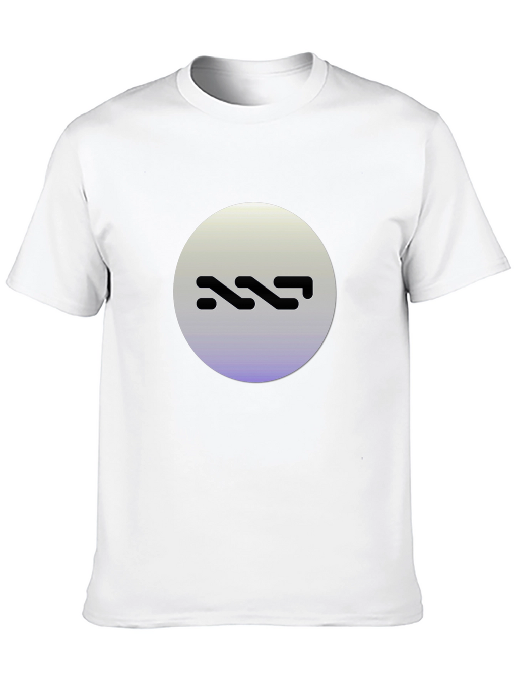 Abstract Logo Black T-Shirt