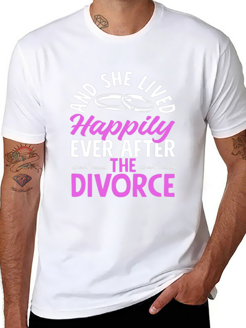 Divorce T-Shirt: Happily Ever After