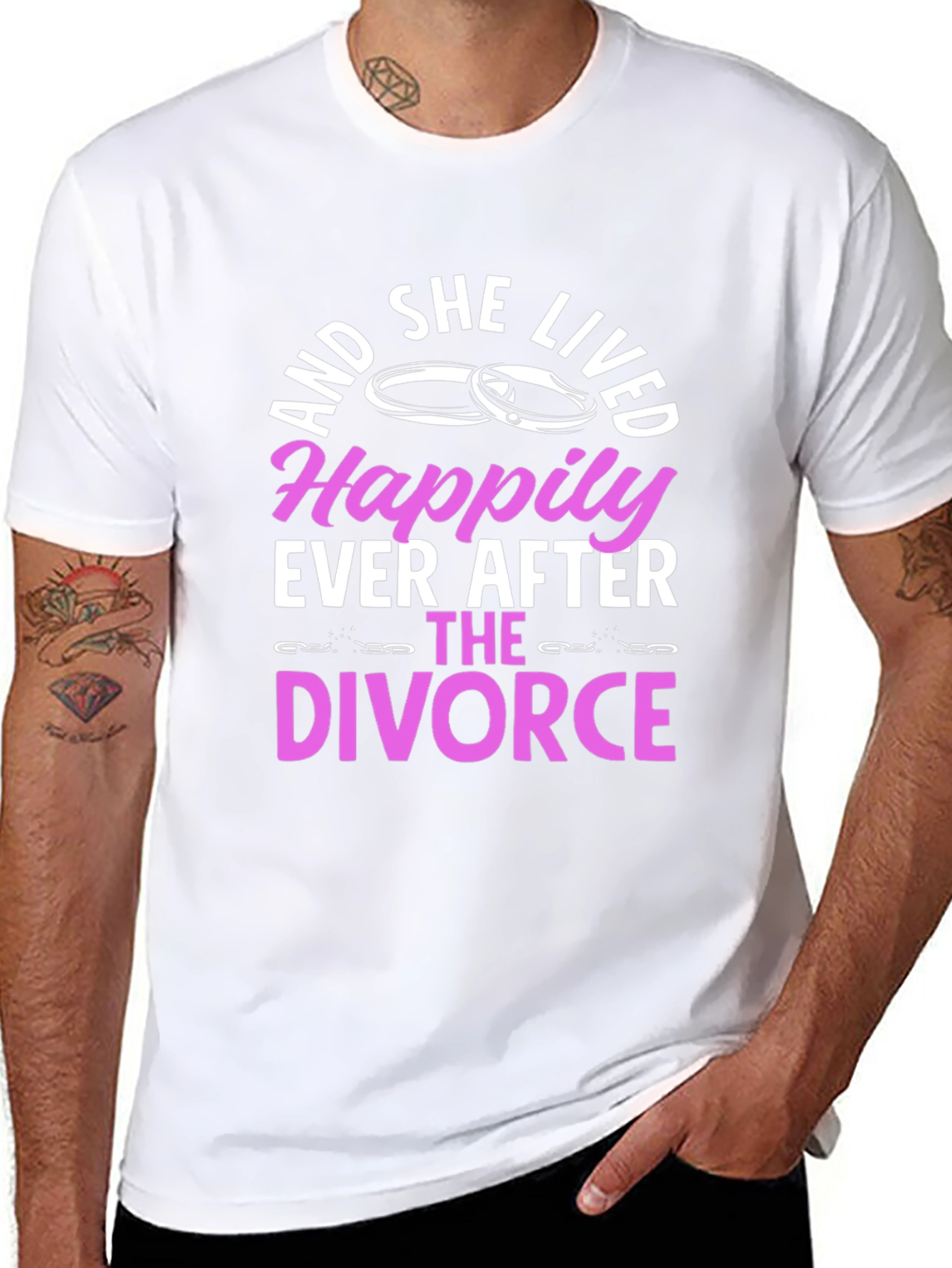 Divorce T-Shirt: Happily Ever After