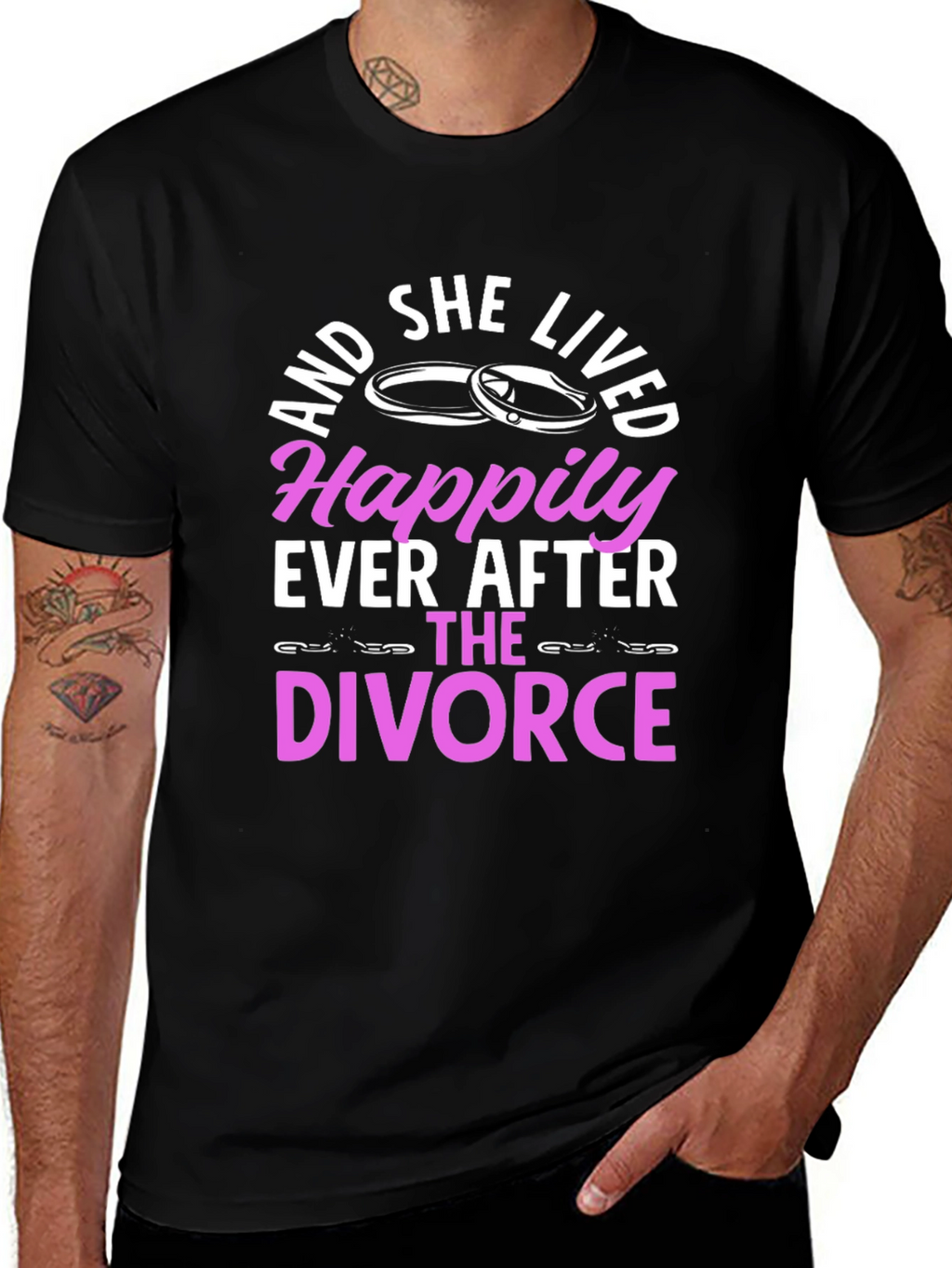 Divorce T-Shirt: Happily Ever After