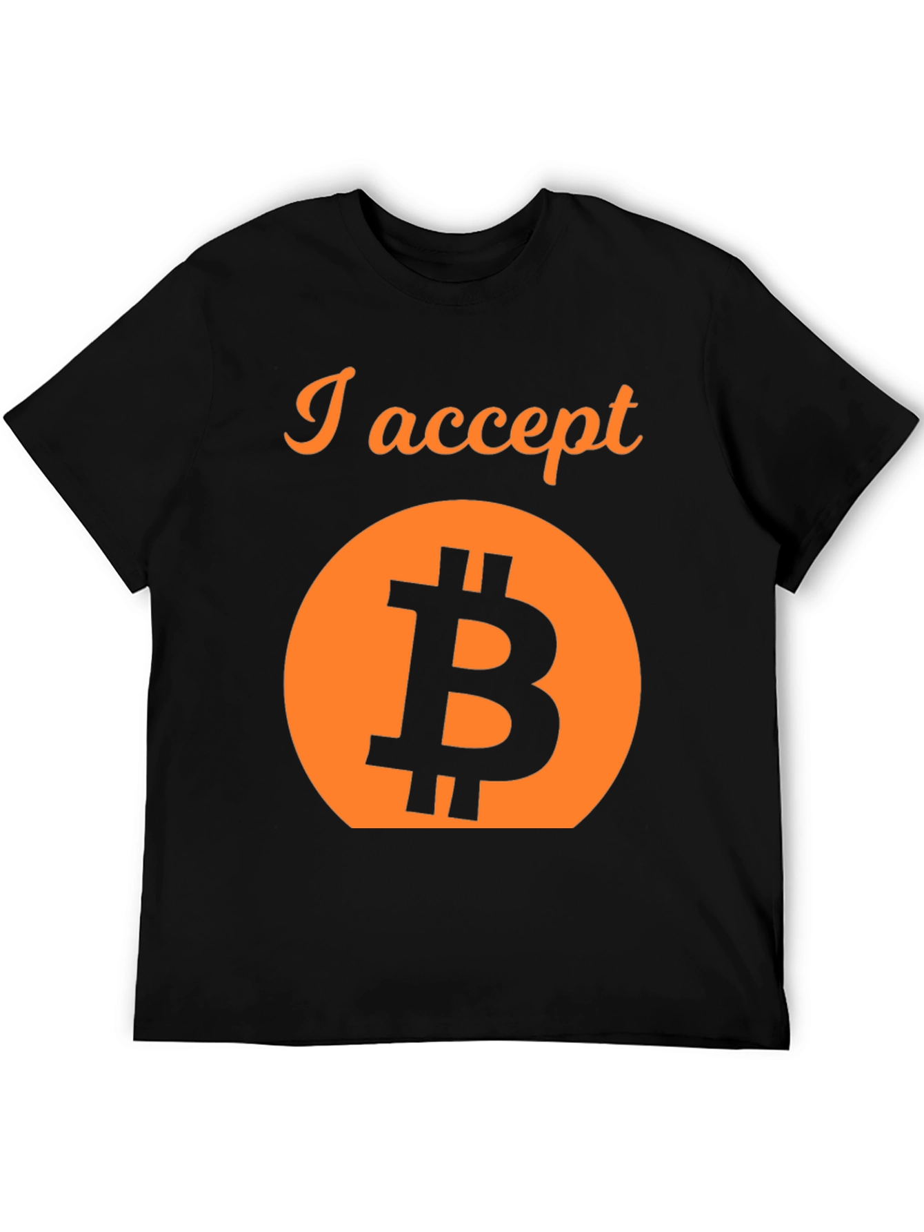 I Accept Bitcoin Crypto T-Shirt