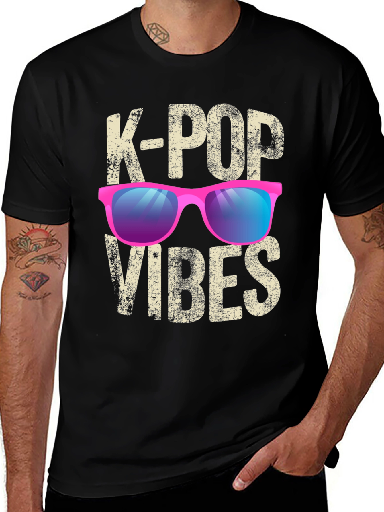 K-Pop Vibes Graphic Tee