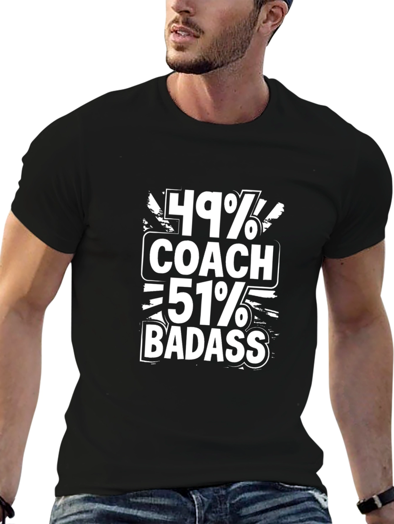 Coach Badass Graphic T-Shirt
