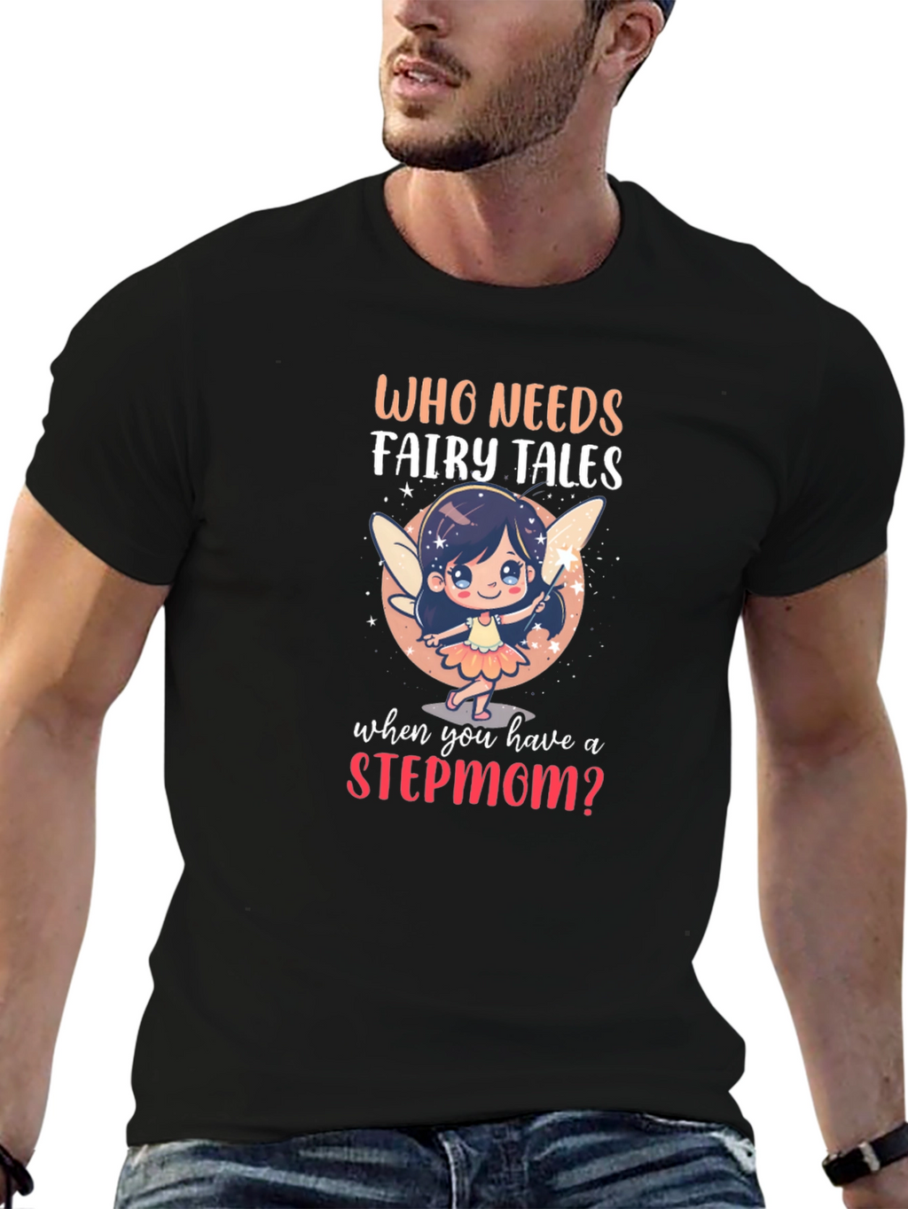 Stepmom Fairy Tale Graphic T-Shirt