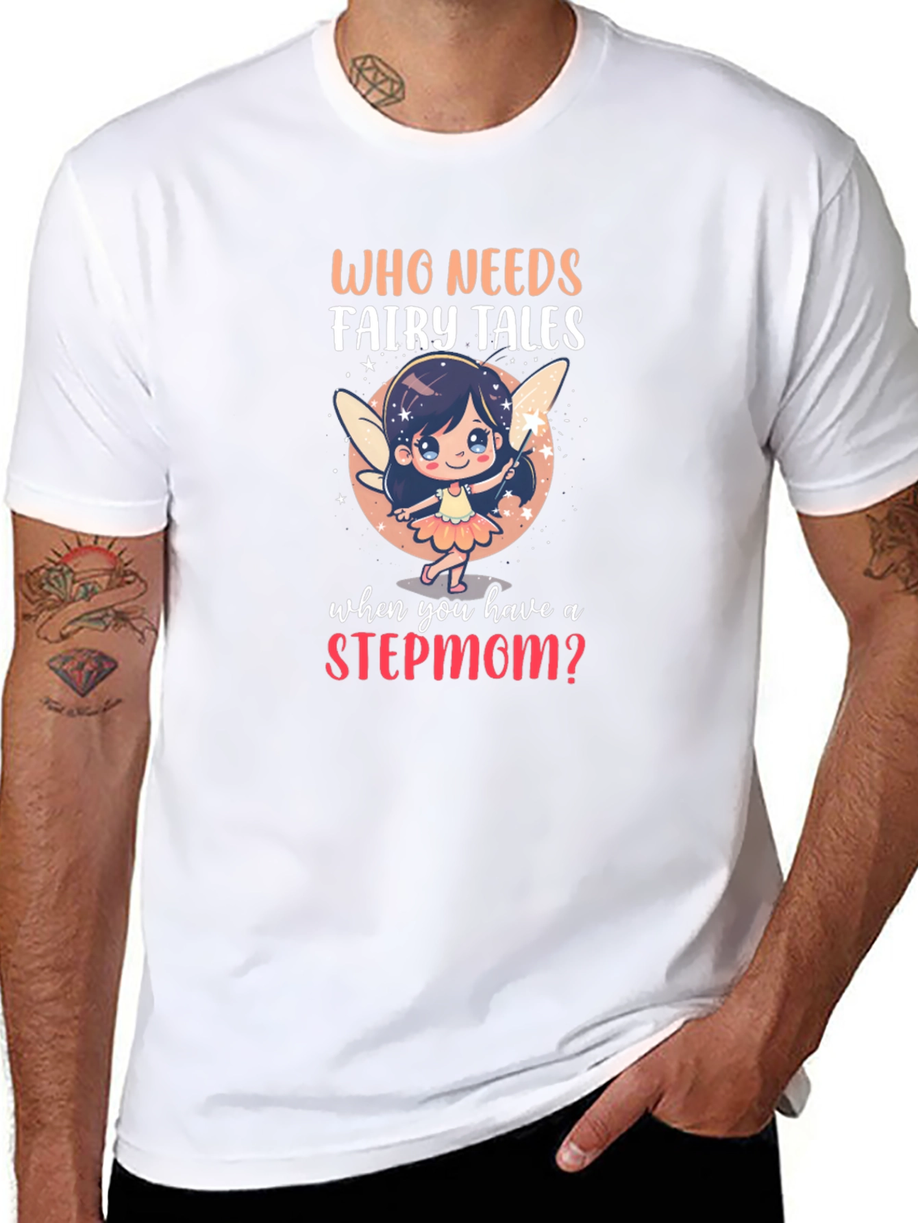 Stepmom Fairy Tale Graphic T-Shirt